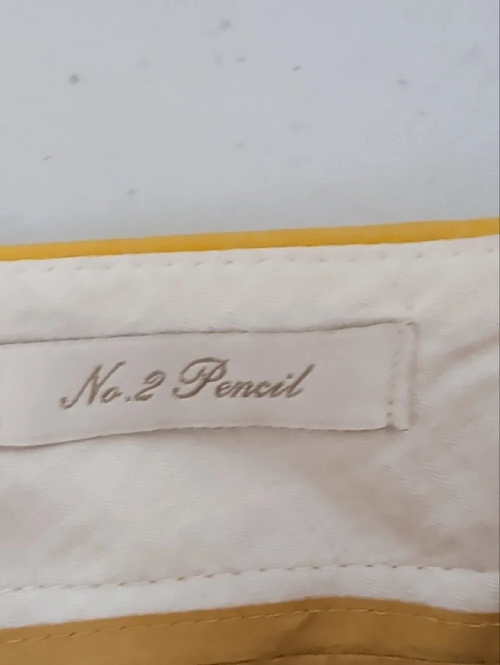 J. Crew Sunflower Yellow Pencil Skirt